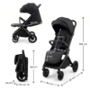 Slika Sportska kolica Dave, Black Kinderkraft 